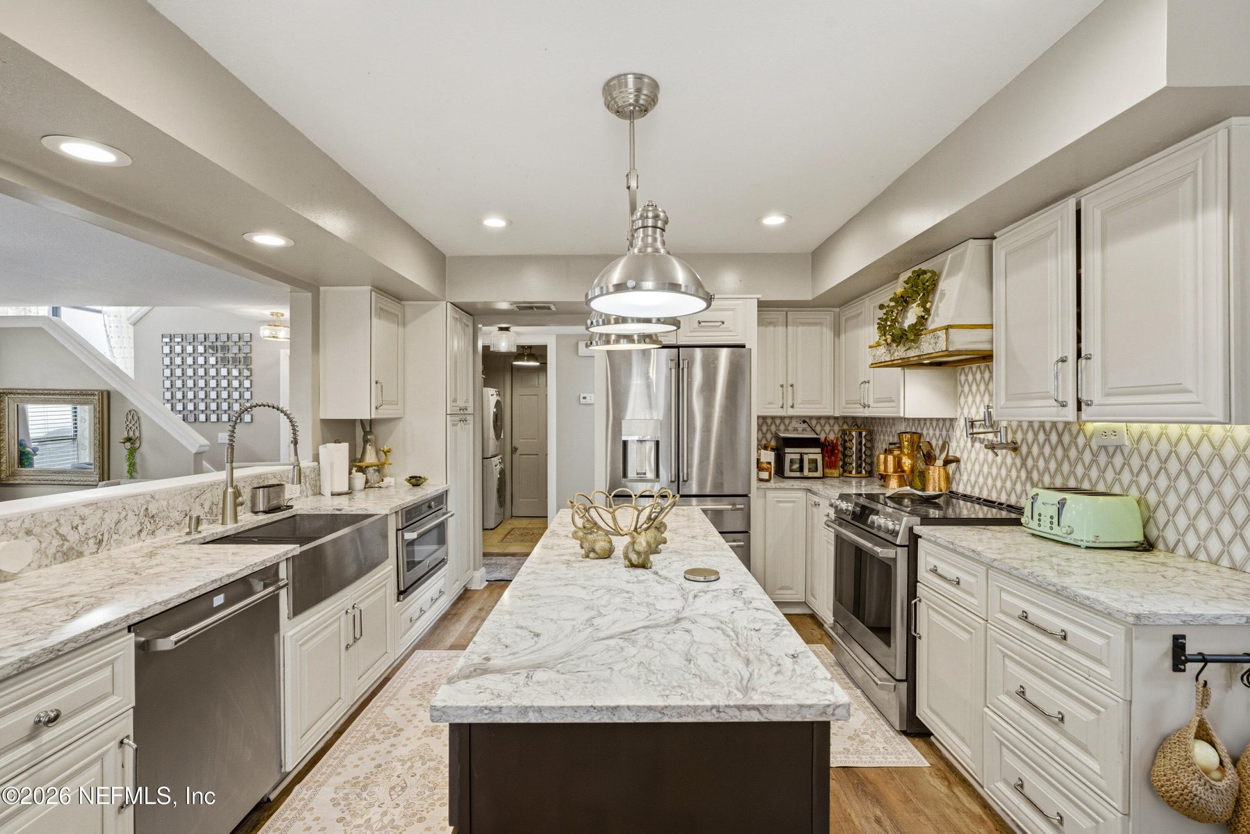 The kitchen of a home she listed in Orange Park